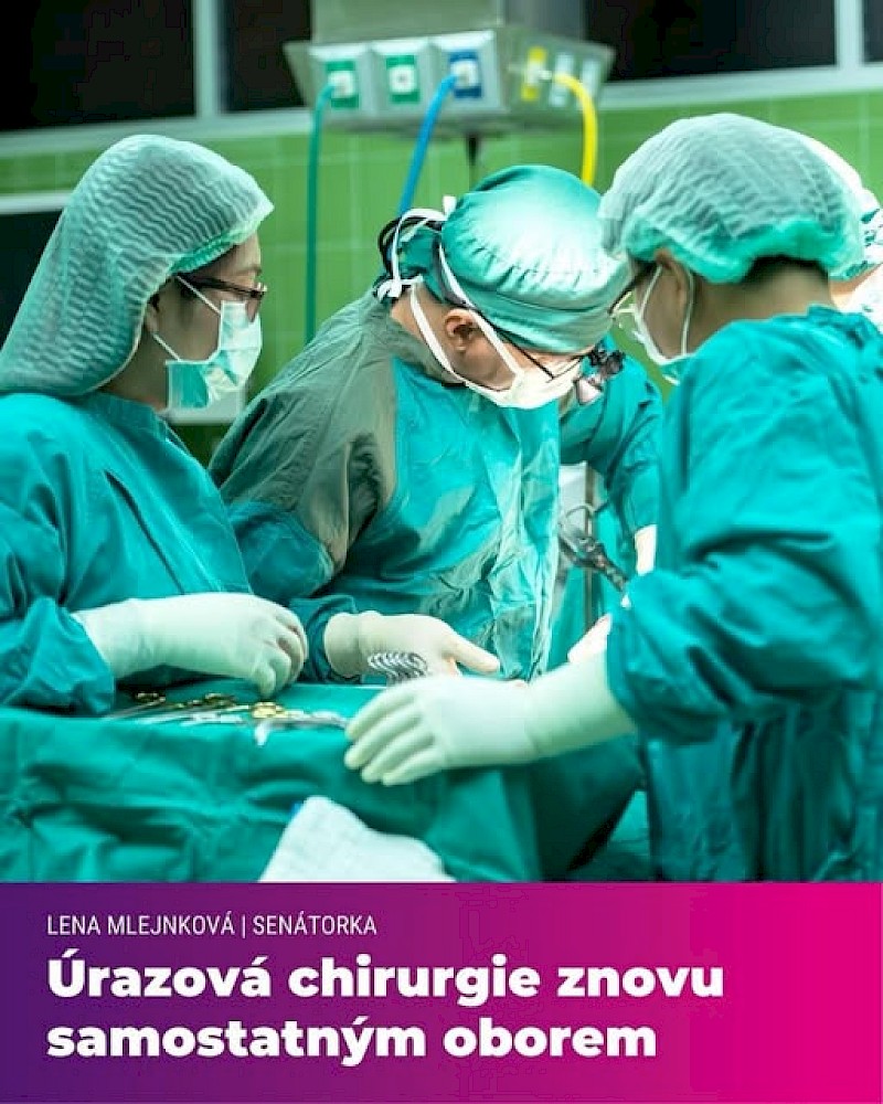 image Úrazová chirurgie - samostatný obor lékařského vzdělávání