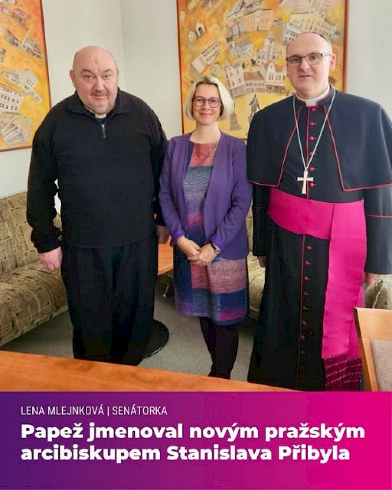 image Stanislav Přibyl je novým pražským arcibiskupem