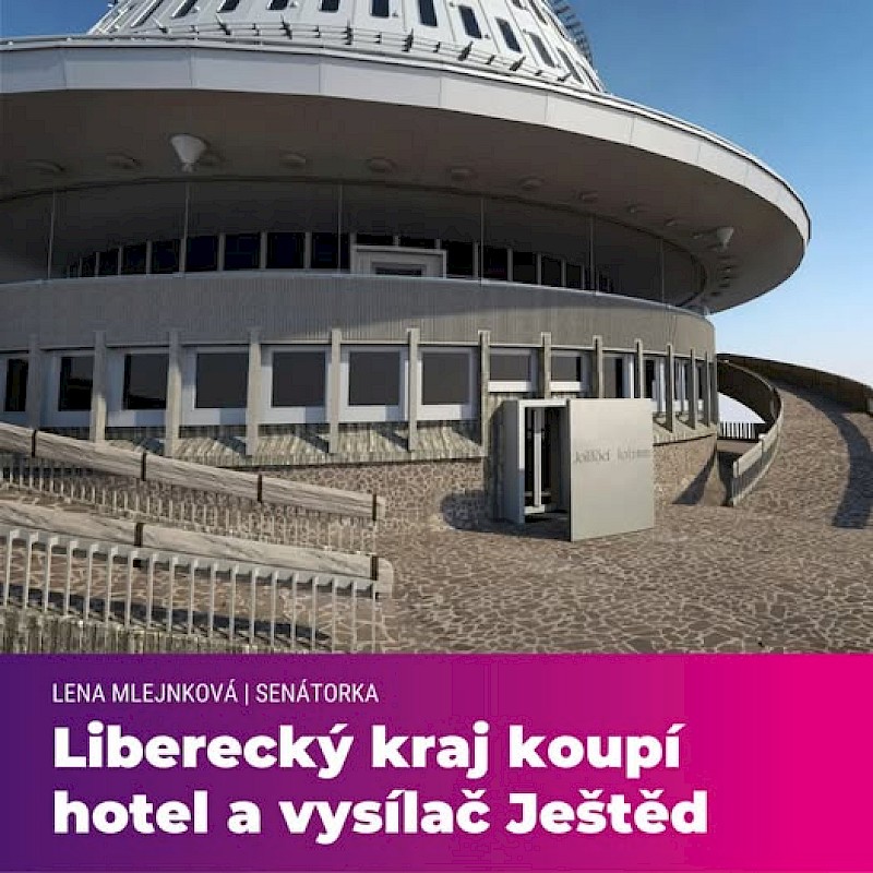 image Liberecký kraj koupí Ještěd